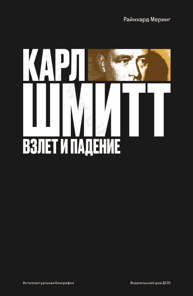 Карл Шмитт. Взлет и падение